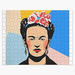 Copia de Rosalia de Castro Pop Art Jigsaw Puzzle