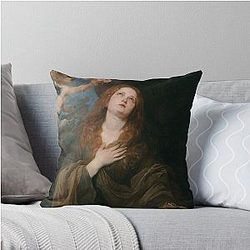 St. Rosalia Throw Pillow