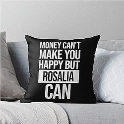 Rosalia Name - Money Can't Buy Happiness But Rosalia Can Gift For Rosalia Throw Pillow