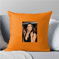 Silver Screen Goddess Rosario Dawson Pillows Cover
