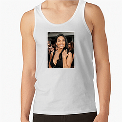 Silver Screen Goddess Rosario Dawson Tank Tops