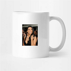 Silver Screen Goddess Rosario Dawson Mugs