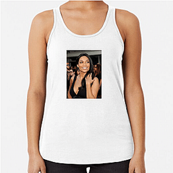 Silver Screen Goddess Rosario Dawson Tank Tops