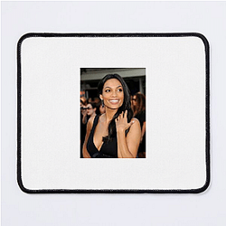 Silver Screen Goddess Rosario Dawson Mouse Pads