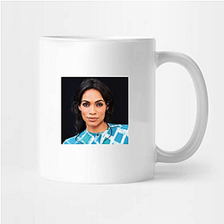 Hollywood Starlet Rosario Dawson Mugs
