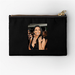 Silver Screen Goddess Rosario Dawson Zipper Pouches