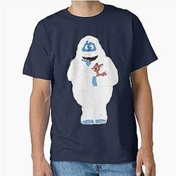 Classic Christmas Abominable Snowman with Rudolph GraphicLoveShop Classic T-Shirt