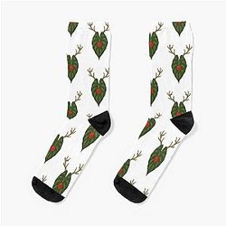 Plant Rudolph Socks