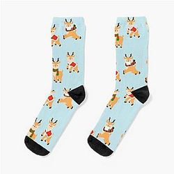 Christmas Rudolph Socks
