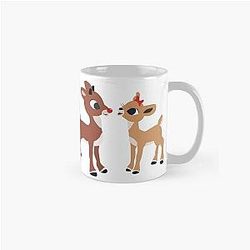 Classic Rudolph and Clarice GraphicLoveShop Mug