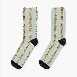 Rudolph Waiting for Christmas Socks