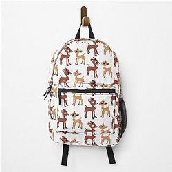 Classic Rudolph and Clarice GraphicLoveShop Backpack