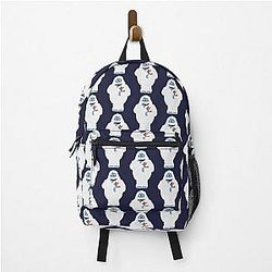 Classic Christmas Abominable Snowman with Rudolph GraphicLoveShop Backpack