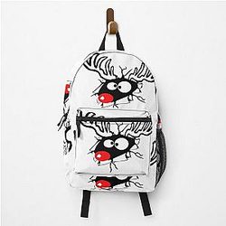 Funny Rudolph Backpack
