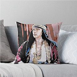 Rudolph Valentino The Sheik Throw Pillow