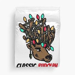 The Rudolph Christmas Duvet Cover