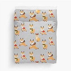 Christmas Rudolph Duvet Cover