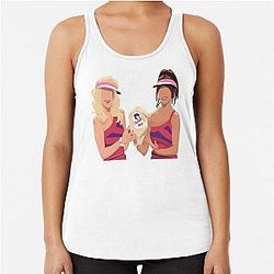 SNL Super Showcase Maya Rudolph Kristen Wiig Racerback Tank Top