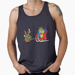 Rudolph the Red-Nosed Hedgehog Tank Top