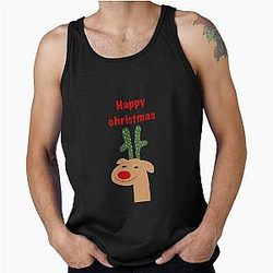 Rudolph Waiting for Christmas Tank Top