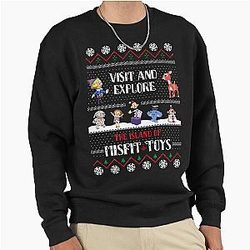 The Island of Misfit Toys Rudolph Christmas Sweater