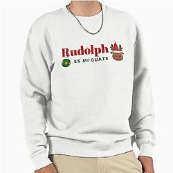 Rudolph es mi Pullover Sweatshirt