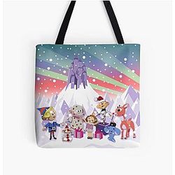 Island of Misfit Toys Rudolph Vintage Style Travel Poster Tote Bag