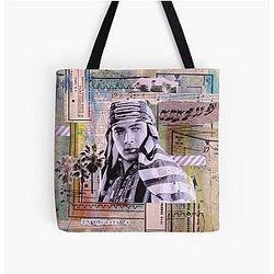 Rudolph Valentino Unforgettable All Print Tote Bag