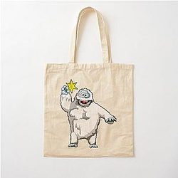 Rudolph the Red Nosed Reindeer T-Shirt, Abominable Snow Monster Bumble Cotton Tote Bag