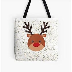 Rudolph Classic All Over Print Tote Bag