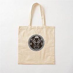 Rudolph Christmas Cotton Tote Bag