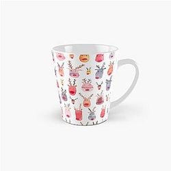 Rudolph Reindeer Winter Watercolor Mug