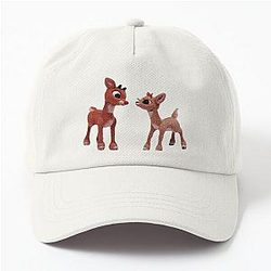 Rudolph and Clarice Dad Hat