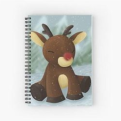 Baby Rudolph Notebook