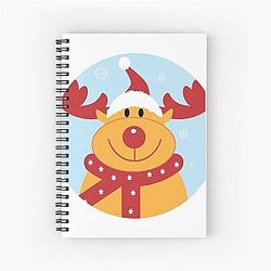 Classic Rudolph Christmas Notebook
