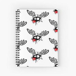 Funny Rudolph Notebook