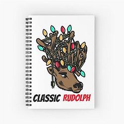 The Classic Rudolph Christmas Notebook
