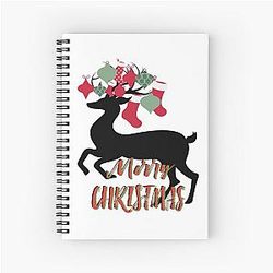 Merry Christmas Ralph Spiral Notebook