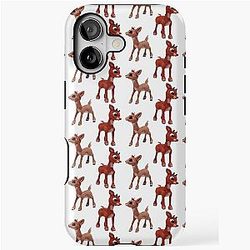 Rudolph The Red Reindeer iPhone Tough Case