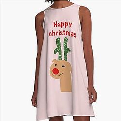 Rudolph Waiting for Christmas Dress