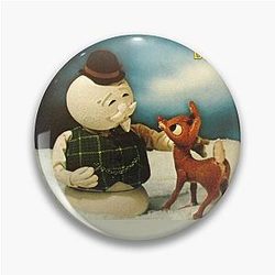 Rudolph Vintage Soundtrack LP Pin