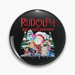 Cute Rudolph The Red Nosered Reindeer Christmas Special Xmas Pin