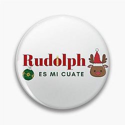 Rudolph es mi amigo Pin