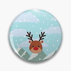 Classic Rudolph Pin