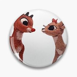 Rudolph and Clarice Pin