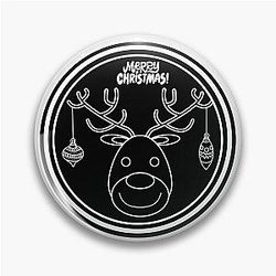 Rudolph Christmas Pin