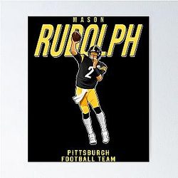 Mason Rudolph Pittsburgh Football Team Poster