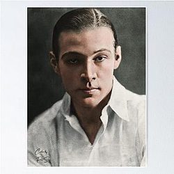 Rudolph Valentino Poster 1919