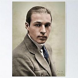 Rudolph Valentino Poster