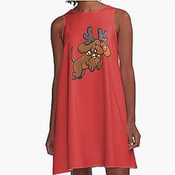 Holiday A-Line Dress